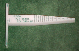 NO-MAR Taper and Gap Gage