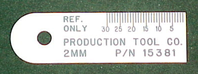 NO-MAR Flushness and Gap Gages